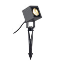 SMALL SQ LED spot carré anthr 6W 3000K
