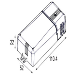 LED gear 500mA 20W L+TrE dim