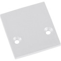 EMBOUT PLAT POUR ALU PROFIL BLANC