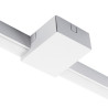 Zip 230V alim. deplaçable blanc mat