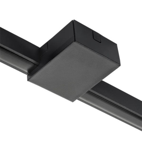 Zip 230V alim. deplaçable noir mat