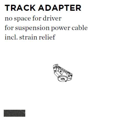 TRACK ADAPTER 1 PHASE GB67 noir