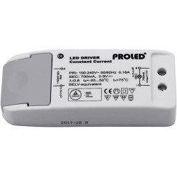 LED VOEDING MONOCHROME 350mA - 20W