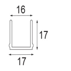 Pista TRK 48V cover 2m WH