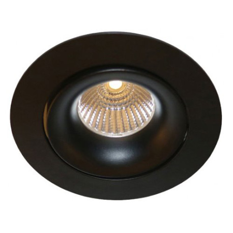 TETIZ spot enc O GU10 zwart 30° 85mm