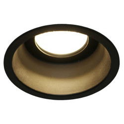 TETIZ spot enc O GU10 noir fix 85mm