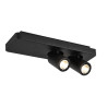 NYSIT 2L B/B/B 2x4,5W GU10 dimmable LED