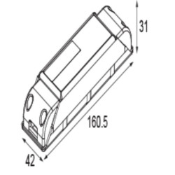 LED gear Deep Dim 500mA 20W 0/1-10V