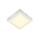 Senser 18 LED carré blanc 3000K