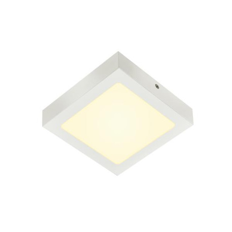Senser 18 LED carré blanc 3000K