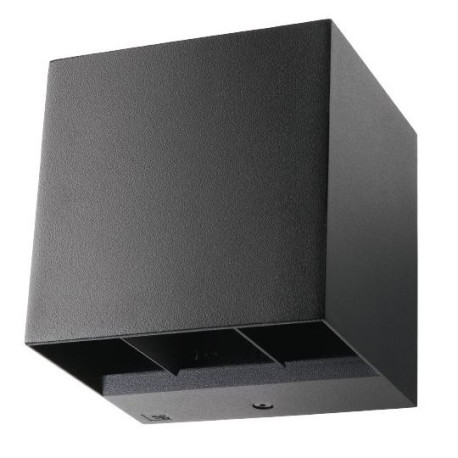 Artes noir 3000K LED 8W up/down in/out