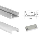S-line low prof alu+cover 2m+embouts