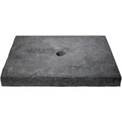 Soccle en béton - grand format,  60kg