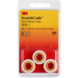 RUBAN DE MARQUAGE  1  - 3 ROULEAUX