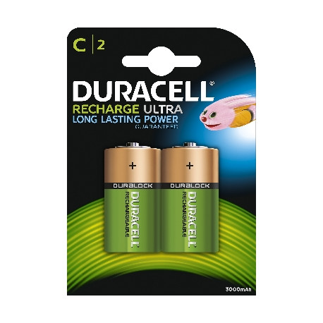 DURACELL RECHARGE ULTRA C (x2)