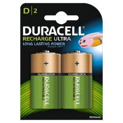 DURACELL RECHARGE ULTRA D (x2)