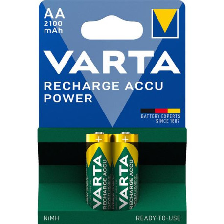 Pile RECH.ACCU POWER AA 2100mAh (2)
