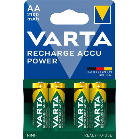 Pile RECH.ACCU POWER AA 2100mAh (4)
