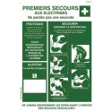Panneau PVC premières soin FR