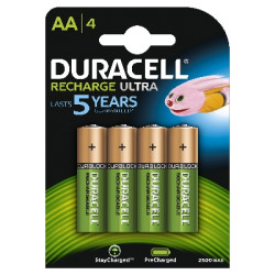 DURACELL RECHARGE ULTRA AA (x4)