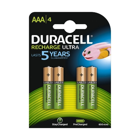 DURACELL RECHARGE ULTRA AAA (x4)