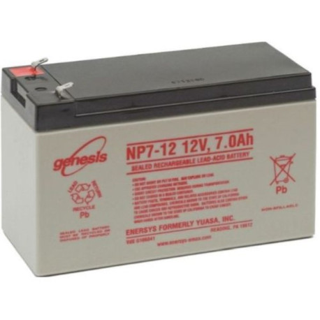 Batterie enp 12v 7ah, 8 par boite