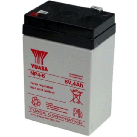 Batterie np 6v 4ah, 20 par boite
