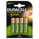 DURACELL RECHARGE PLUS AA (x4)