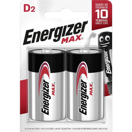 Pile ENERGIZER MAX D LR20 (2 pcs.)
