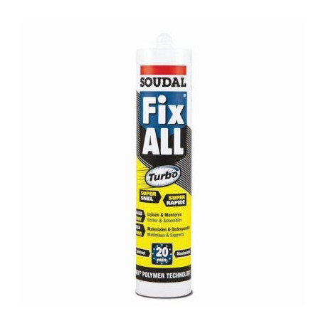 Colle-Mastic, Polymère MS, FIX-ALL TURBO
