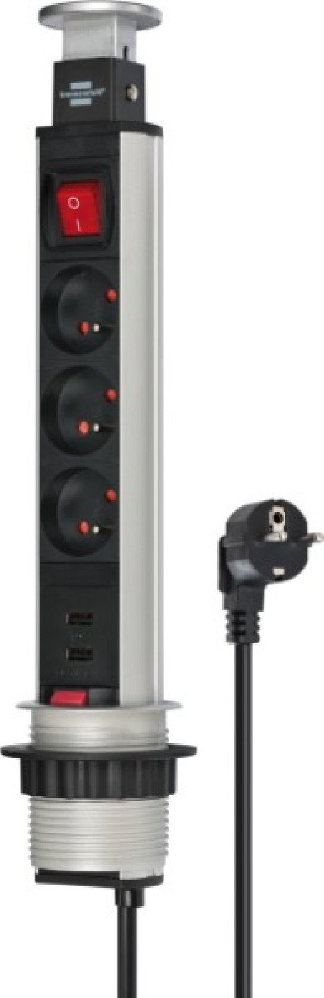 TOWER POWER - socle 3 prises 2m H05VV-F