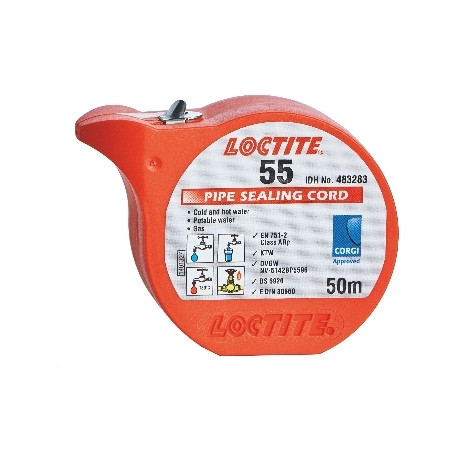 Fibre d'étanchéité, Loctite 55, 50m