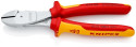 Pince coupante de côté VDE chromée 200mm