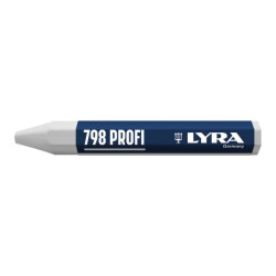 craie de cire LYRA 798 blanc (12p)