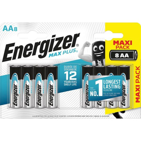 ENERGIZER MAX PLUS LR06 AA BL8