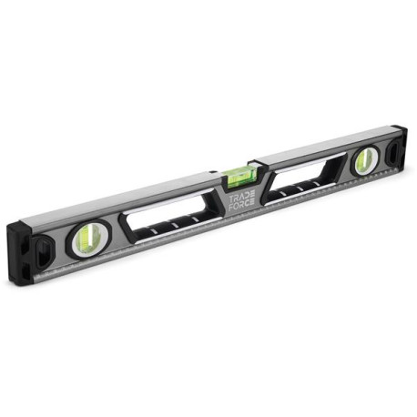 Niveau HD alu, 3 fioles, 610x65mm, magn.