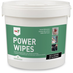 POWERWIPES - seau avec 150 pcs.