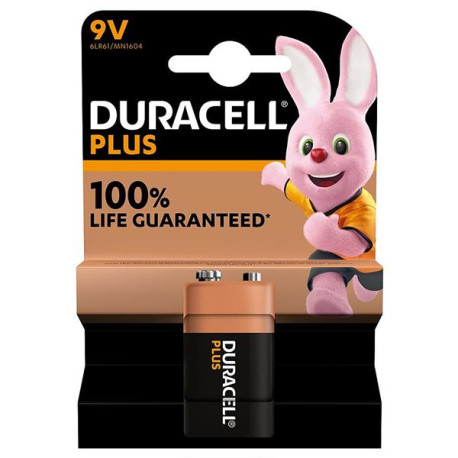 DURACELL ALKA Plus 9V X1