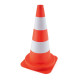 Cône 50 cm orange fluo