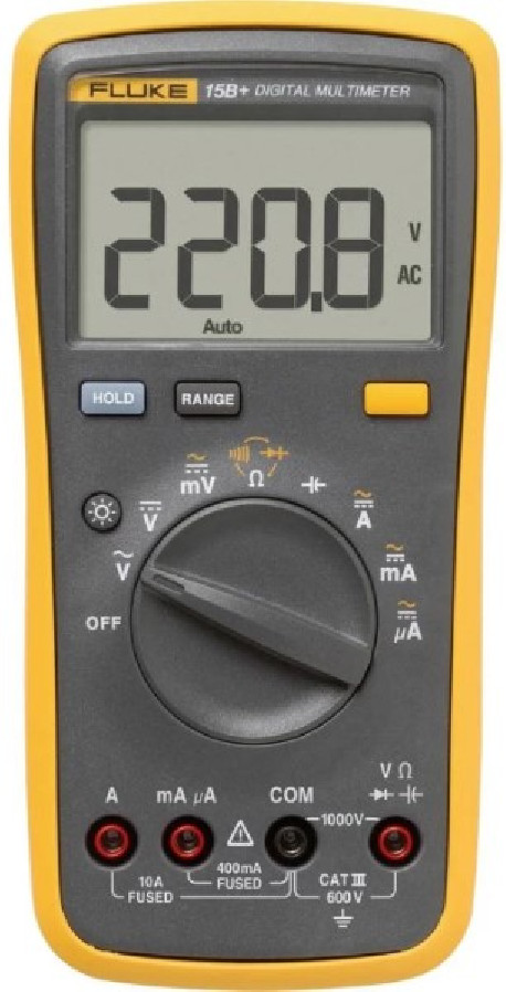 15B+/EUR,BASIC DMM / CAT III 600V