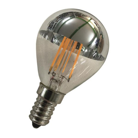 LED Filament G45 E14 240V 3W 2700K arg.