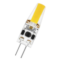 LED G4 12-24V AC/DC 2W 3000K Clear