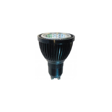 GU10 5W LED 2700K 410lm noir dimmable
