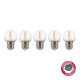 EcoPack 5pcs LED FIL Safe G45 E27 1W