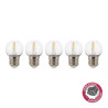 EcoPack 5pcs LED FIL Safe G45 E27 1W