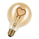 LED Silhouette Heart G95 E27 2W 90lm 920