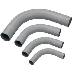 Coude slagvast 32 mm gris foncé RAL7037