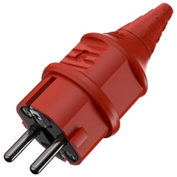 FICHE N/FavCONT.DE TERRE16A 230V ROUGE
