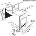 Réfrigérateur sous-encastrable LXB3AE82R