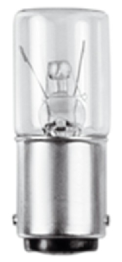 Lampe inc.BA15d 5W 230VAC